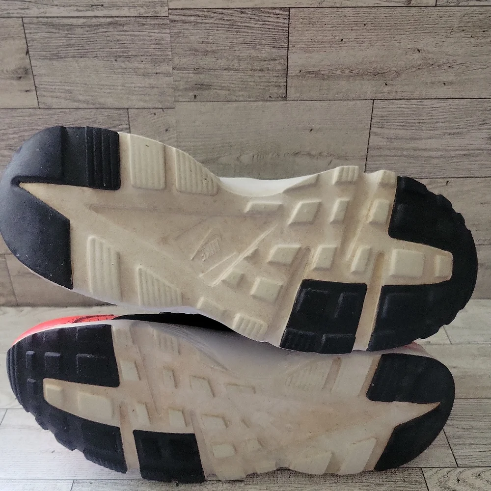 Huarache Run‎ GS 6.5Y Kids Shoes Sneakers BQ7096-600 Crimison/Obsidian